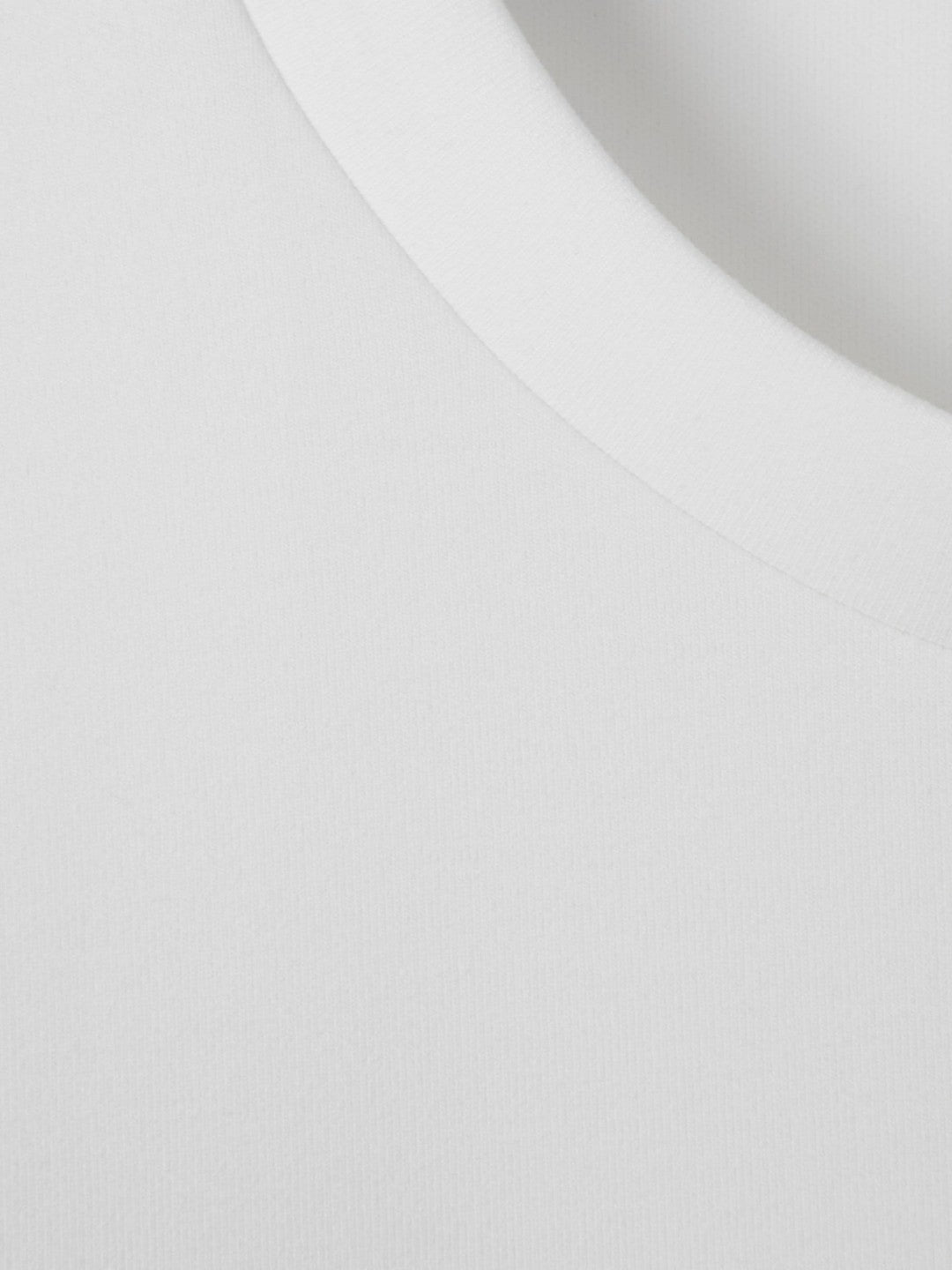 Interlock Jersey Crew Neck T-Shirt in White Men | Reiss