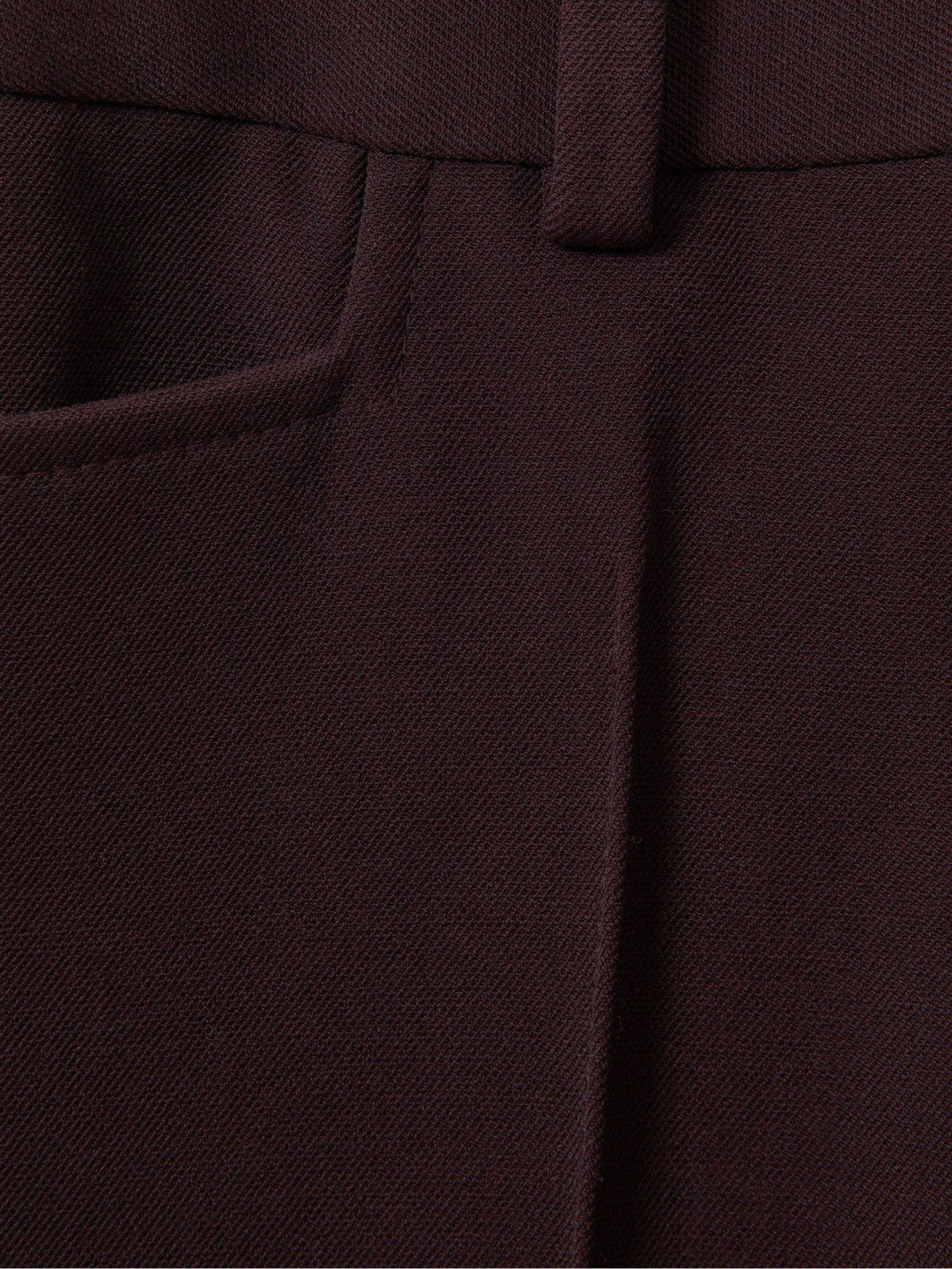 Flared Suit Trousers in Berry Women | Reiss