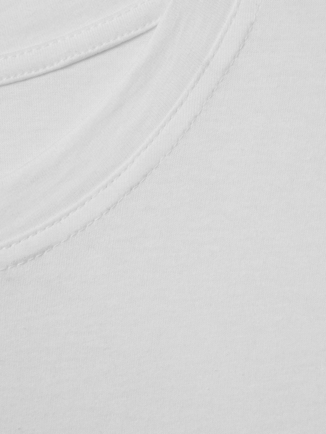 Cotton Capped Sleeve T-Shirt in White Women | Reiss