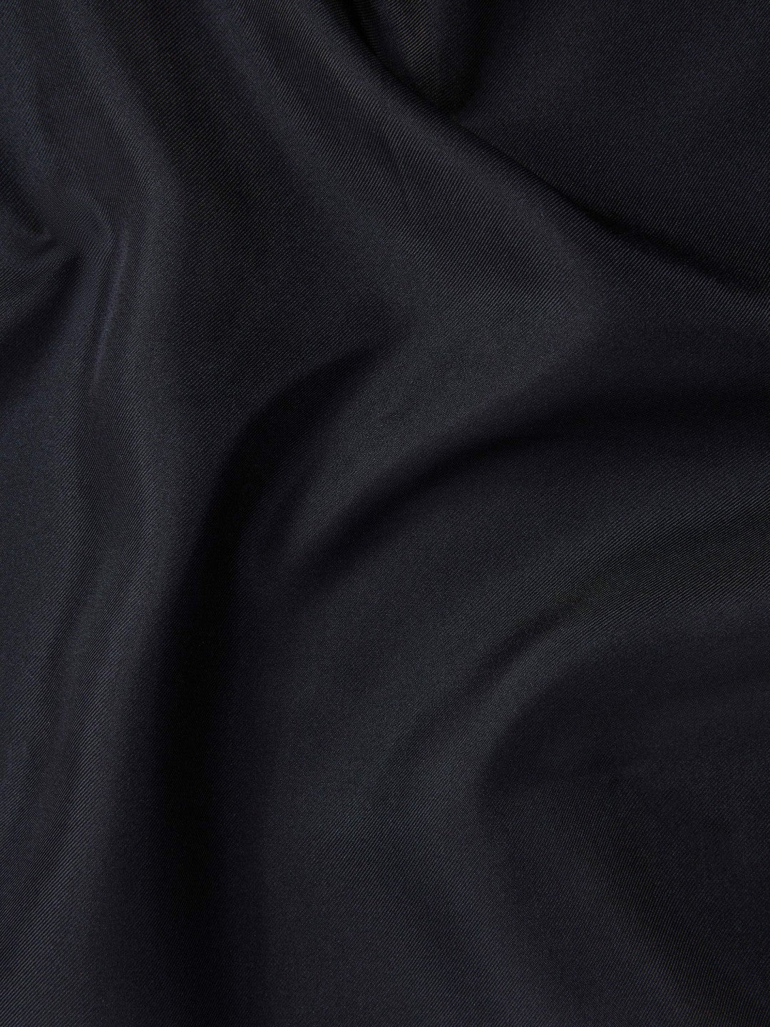 Plain Silk Pocket Square in Navy Men | Reiss