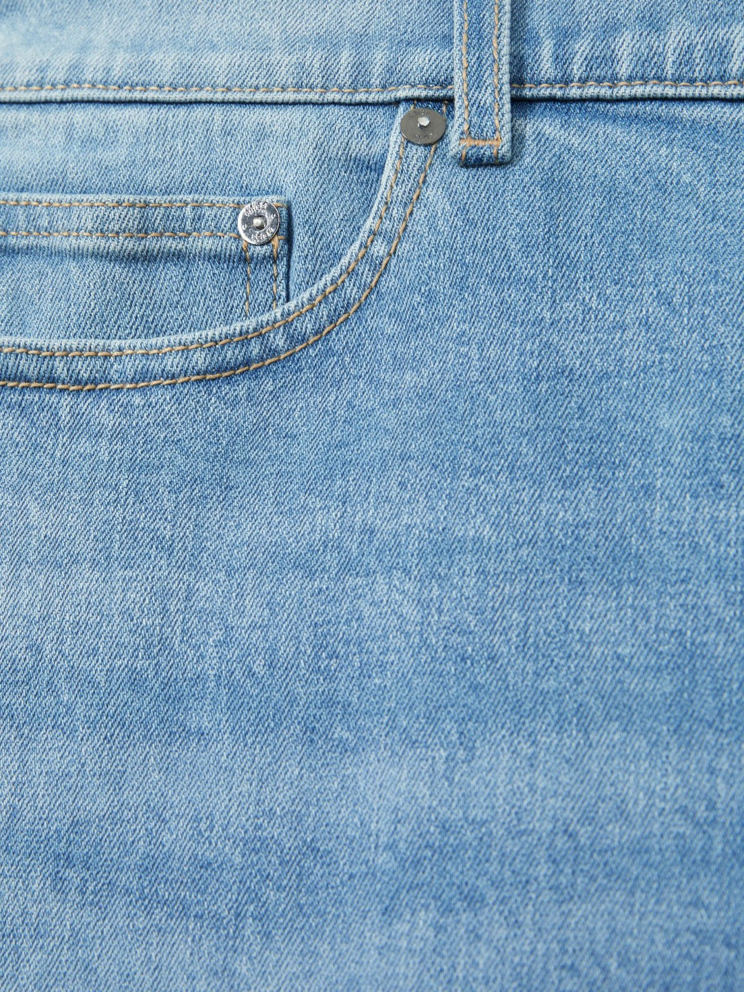 Cotton-Stretch Slim-Fit Jeans in Light Blue Wash Men | Reiss