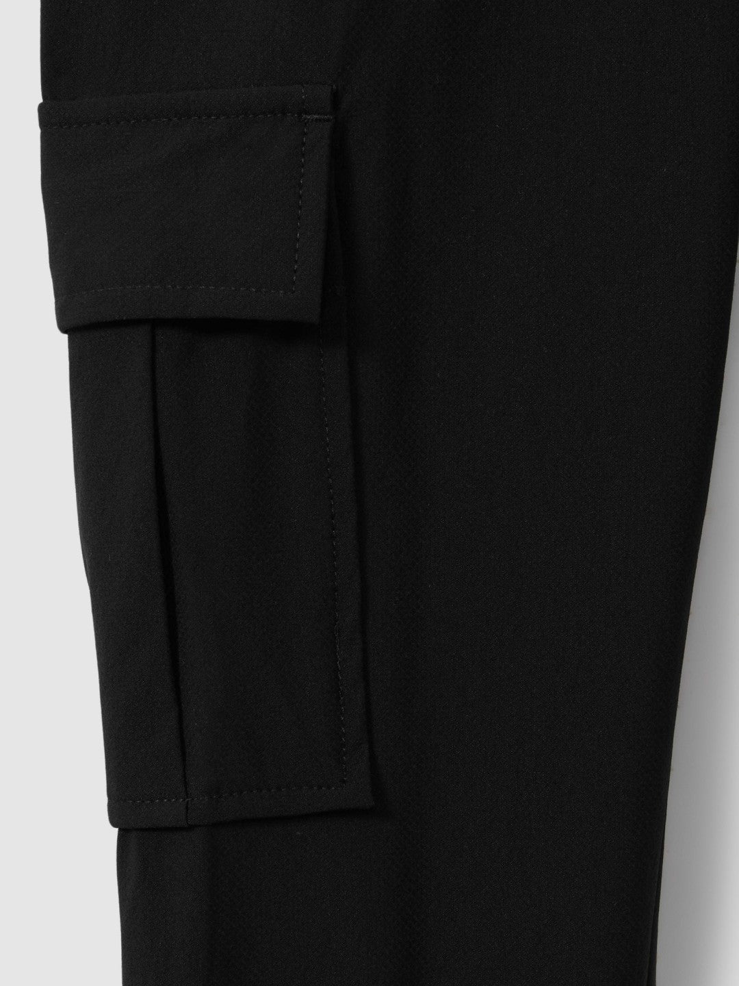 3-9 yrs Technical Drawstring Trousers in Black Children & Baby | Reiss