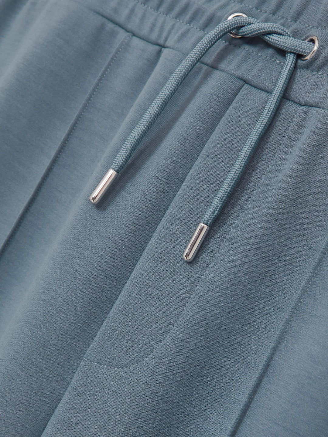 Drawstring Jersey Joggers in Airforce Blue Men | Reiss