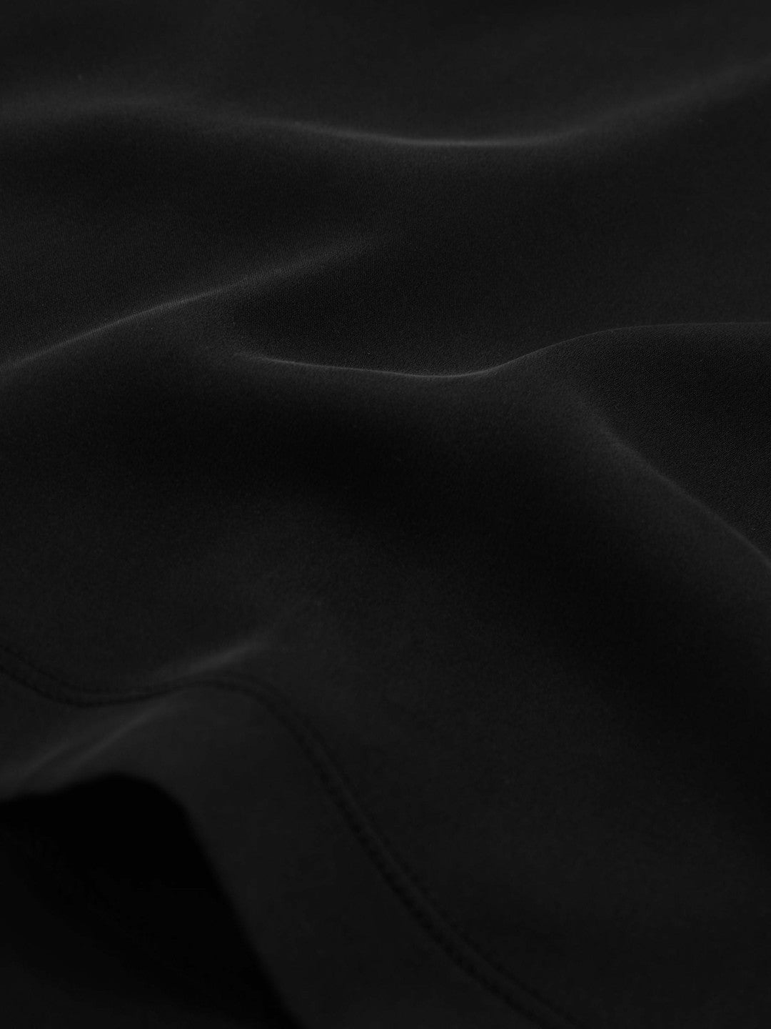 Silk-Front Cami Top in Black Women | Reiss