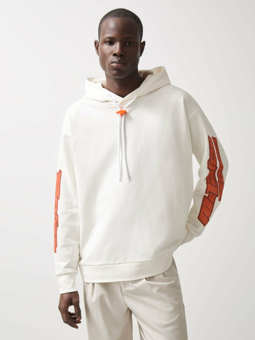 McLaren F1 Team Oversize Toggle Hoodie Unisex Fit in White Men | Reiss