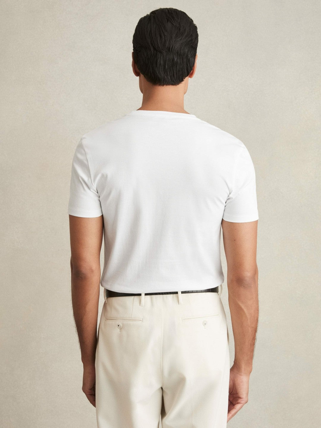 Cotton Sports-Fit T-Shirt in White Men | Reiss