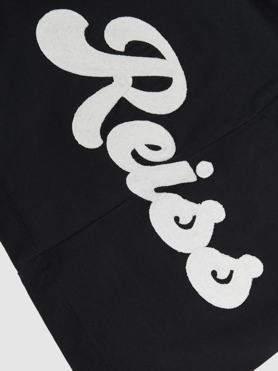 9-12 yrs Cotton Script-Logo Oversized T-Shirt in Navy Children & Baby | Reiss