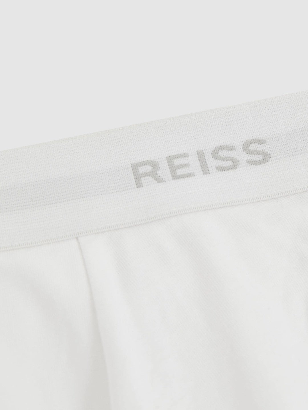 Three Pack Cotton Boxers in White Men | Reiss