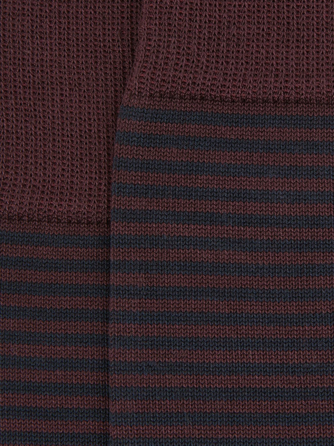 Striped Socks in Bordeaux Men | Reiss