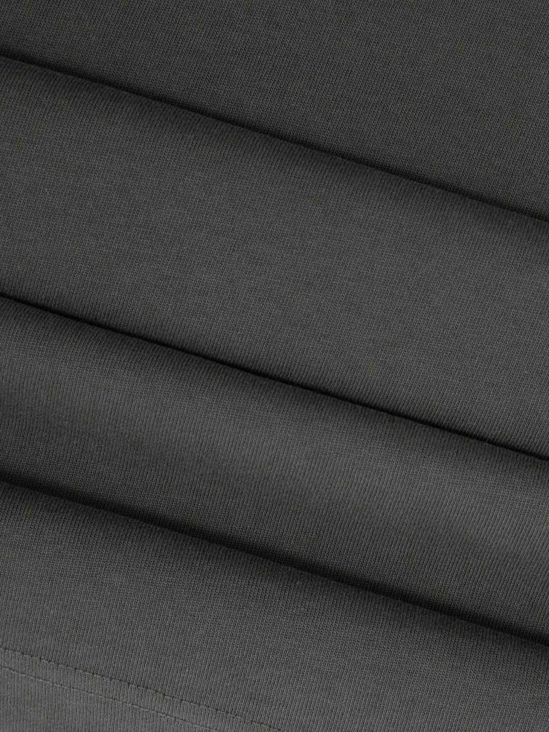Cotton Garment-Dyed Oversized T-Shirt in Washed Black Men | Reiss