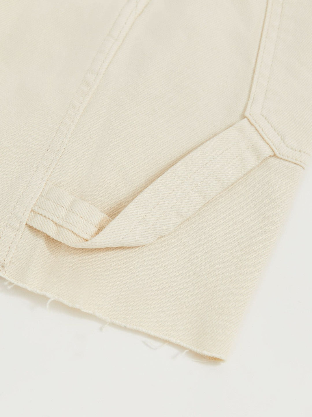 90S Long Shorts in Ecru Women | Reiss