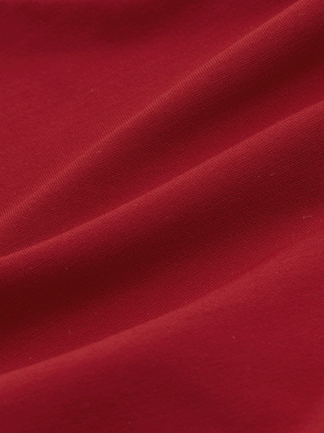 Fixed-Side Bikini Bottoms in Dark Red Women | Reiss