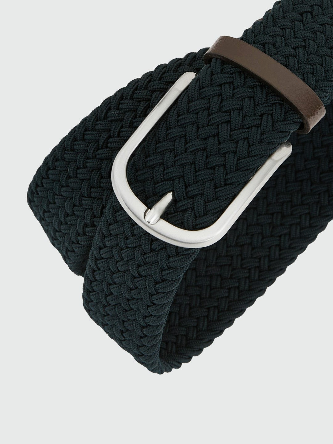 Basket Weave Belt in Navy Men | Reiss