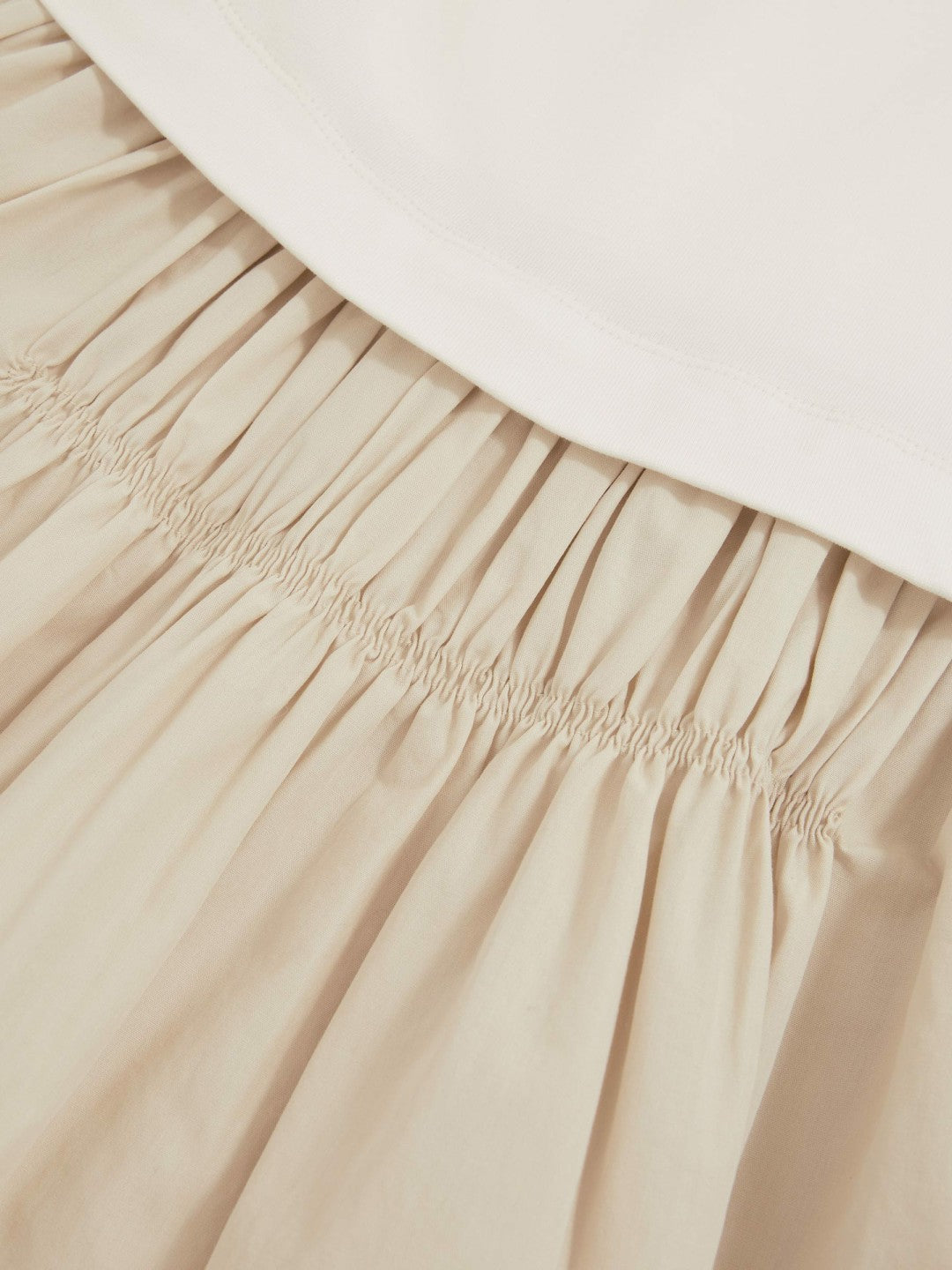 13-14 yrs Cotton Layered Sleeveless Midi Dress in Neutral Children & Baby | Reiss