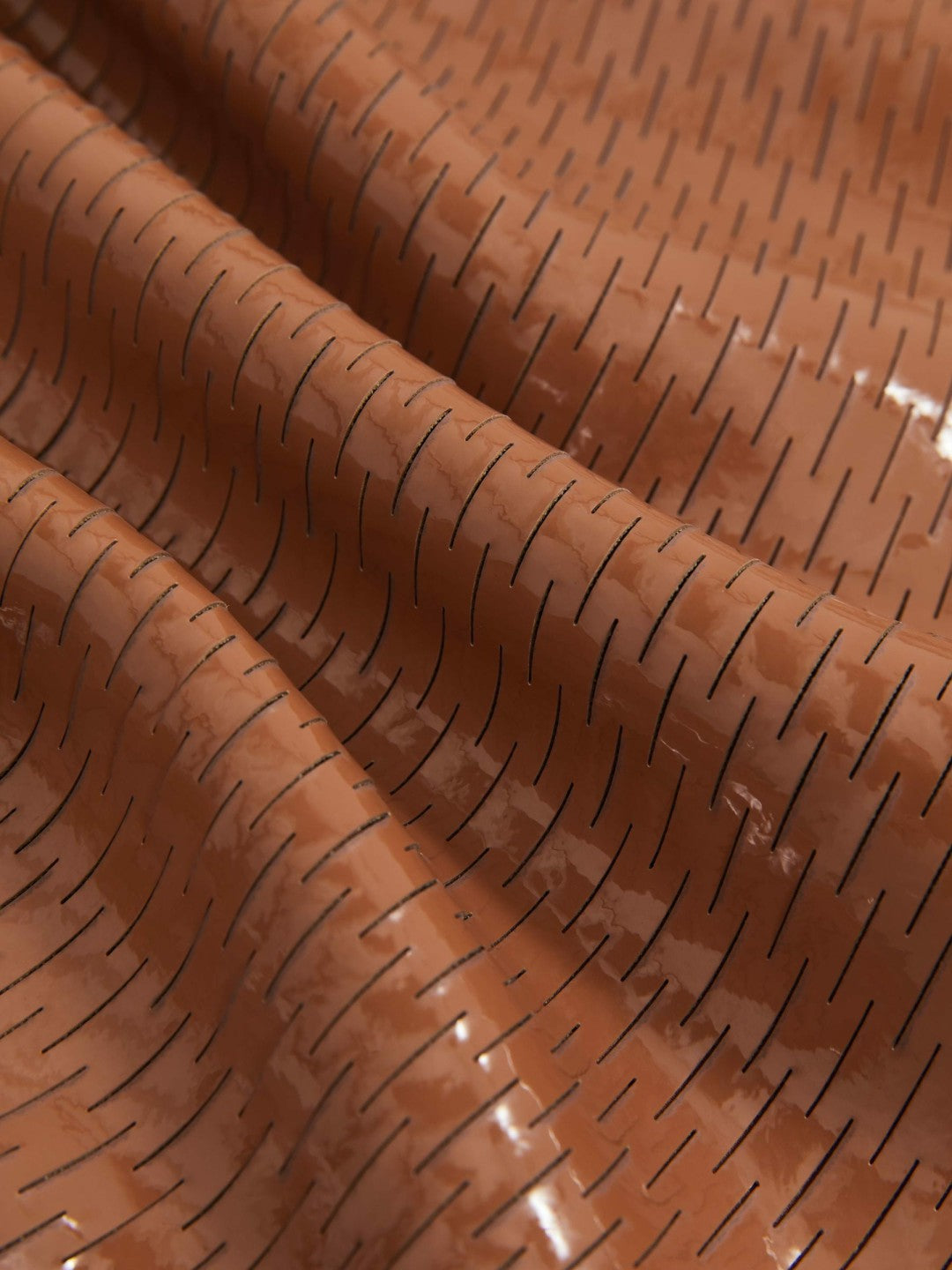 Atelier Laser-Cut Pencil Skirt in Tan Women | Reiss
