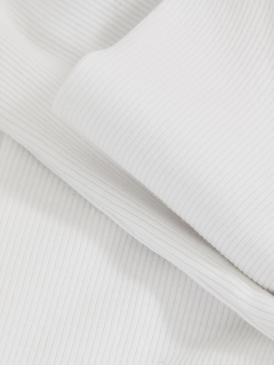 13-14 yrs Cotton Ruched Long-Sleeve T-Shirt with Stretch in Ivory Children & Baby | Reiss