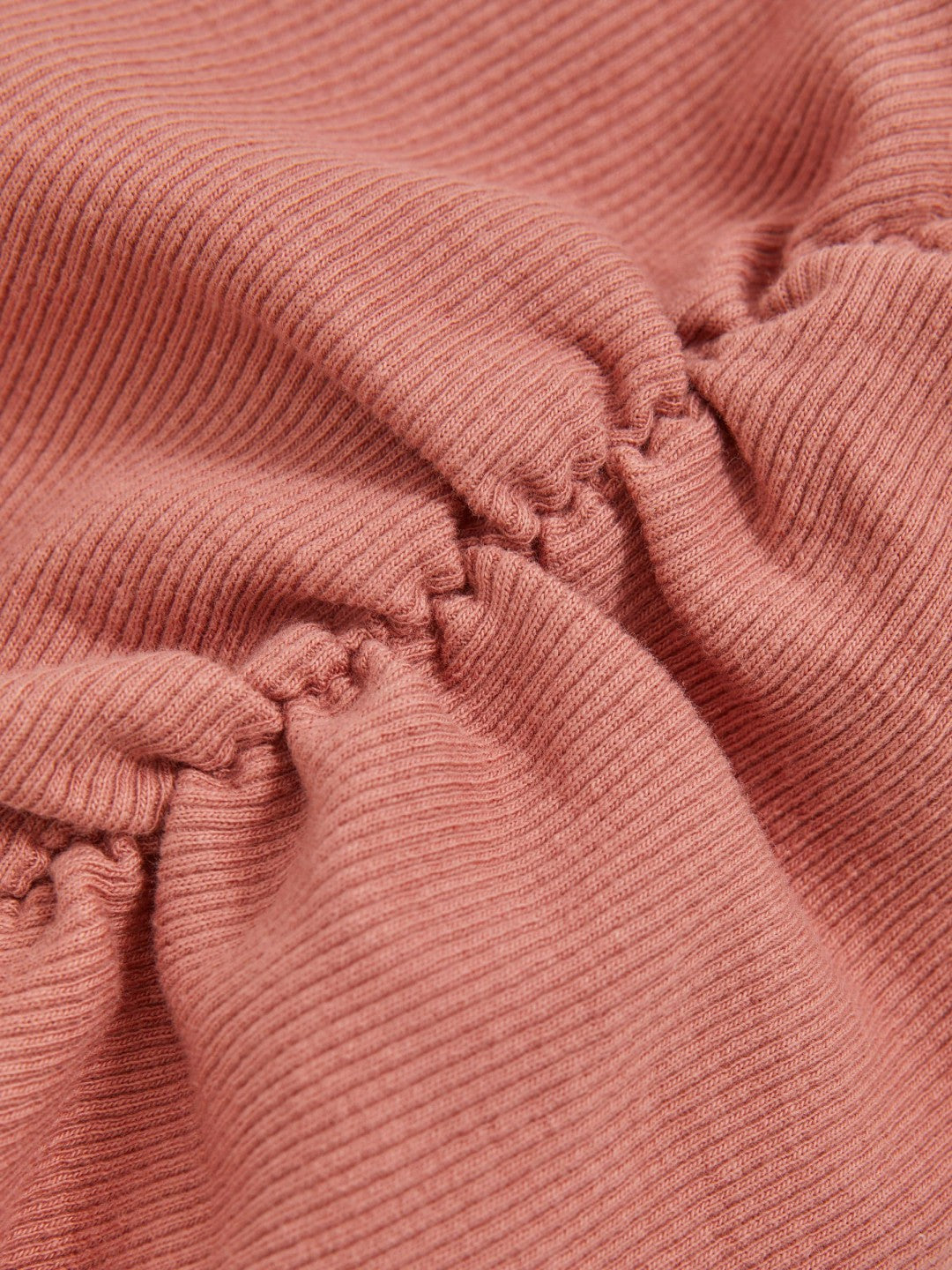 9-13 yrs Cotton Ruched Long-Sleeve T-Shirt with Stretch in Rose Children & Baby | Reiss