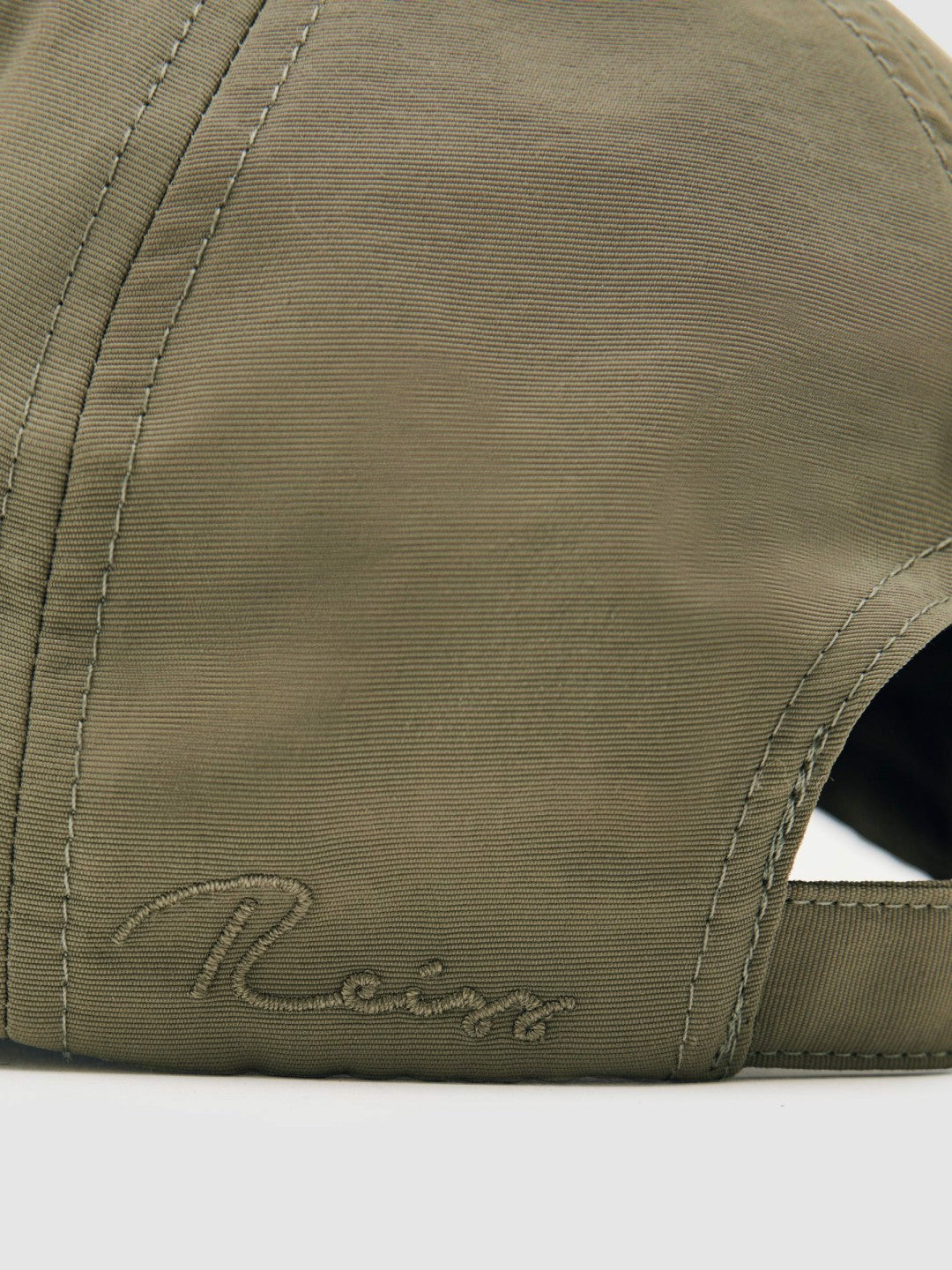 Embroidered-Logo Tech Baseball Cap in Sage Green Men | Reiss