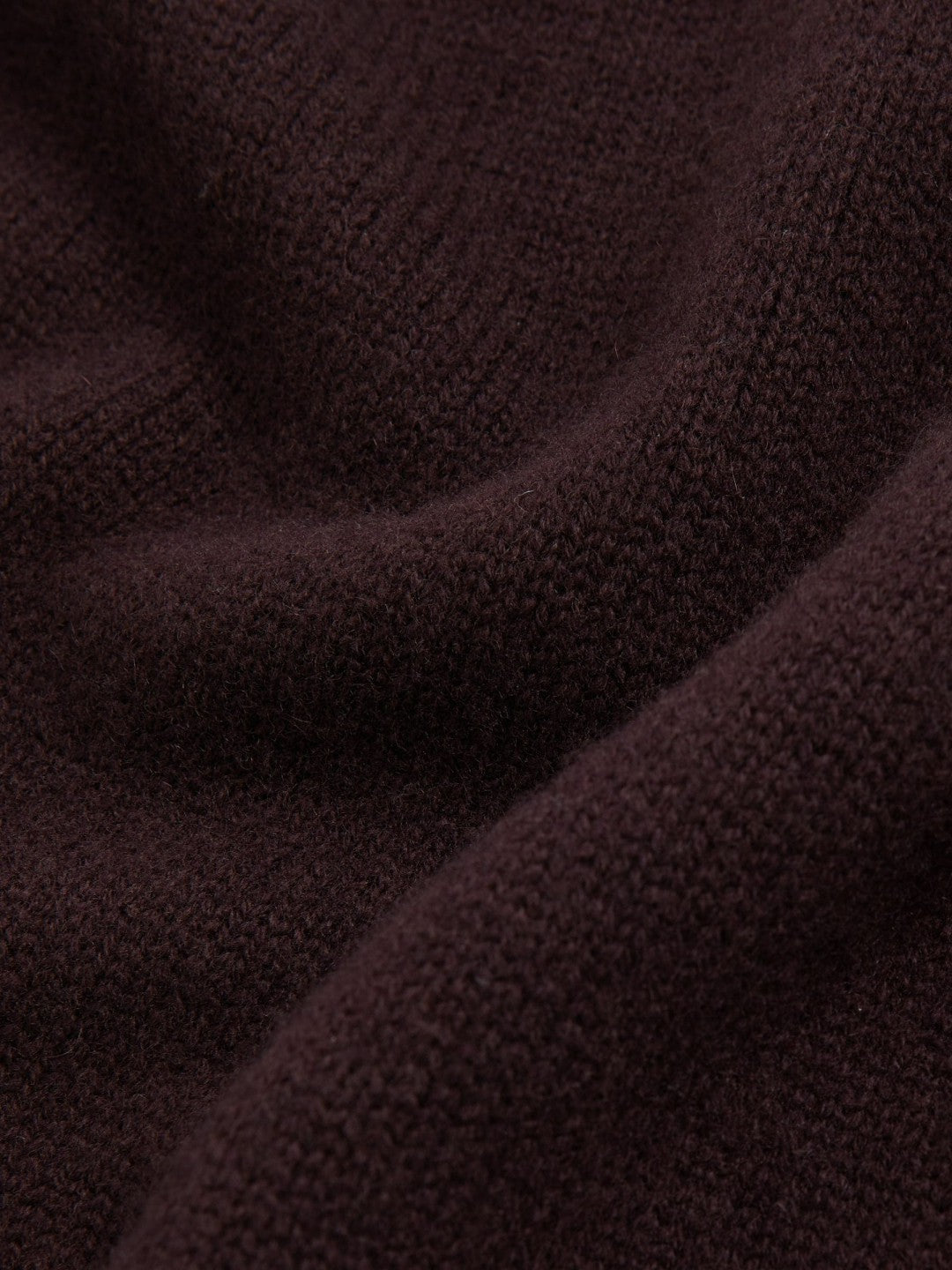 Wool-Cashmere Crew-Neck Jumper in Plum Women | Reiss