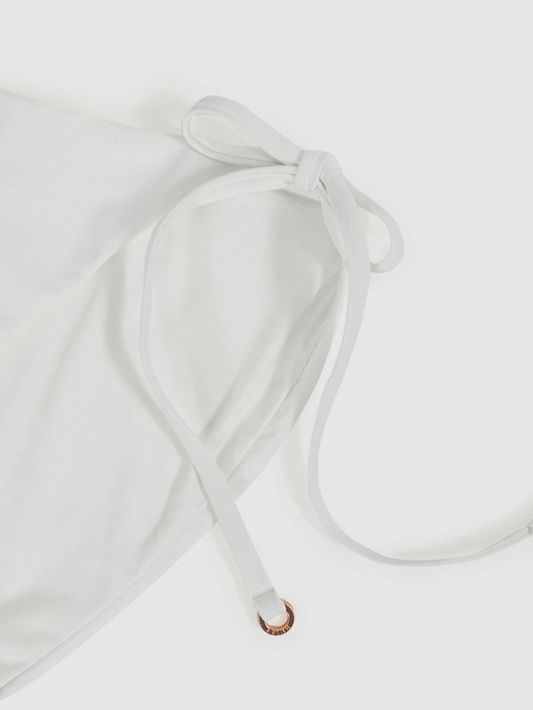 Side Tie Bikini Bottoms in White Women | Reiss