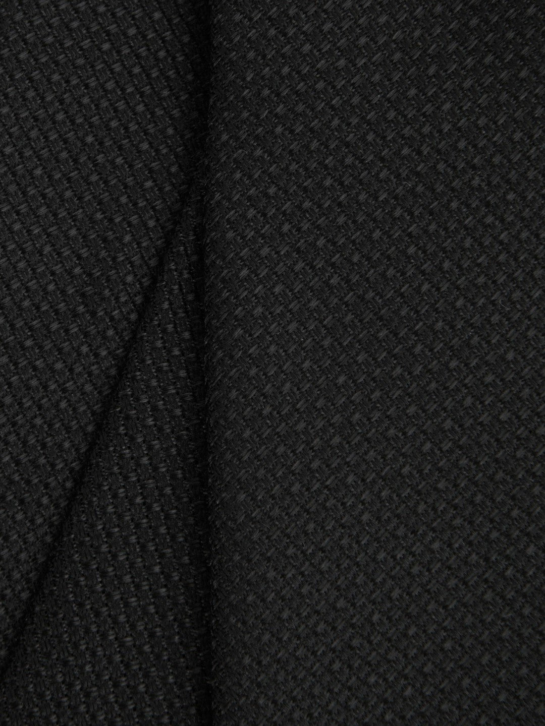 Textured Silk Blend Tie in Black Men | Reiss