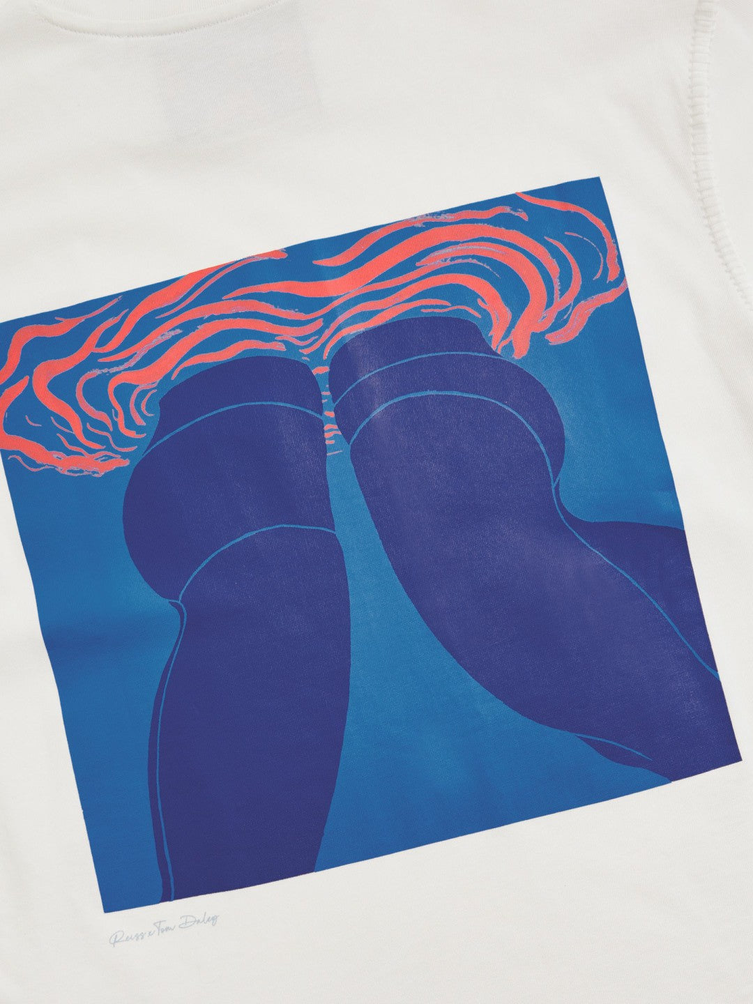 | Tom Daley Graphic-Print T-Shirt in White Men | Reiss