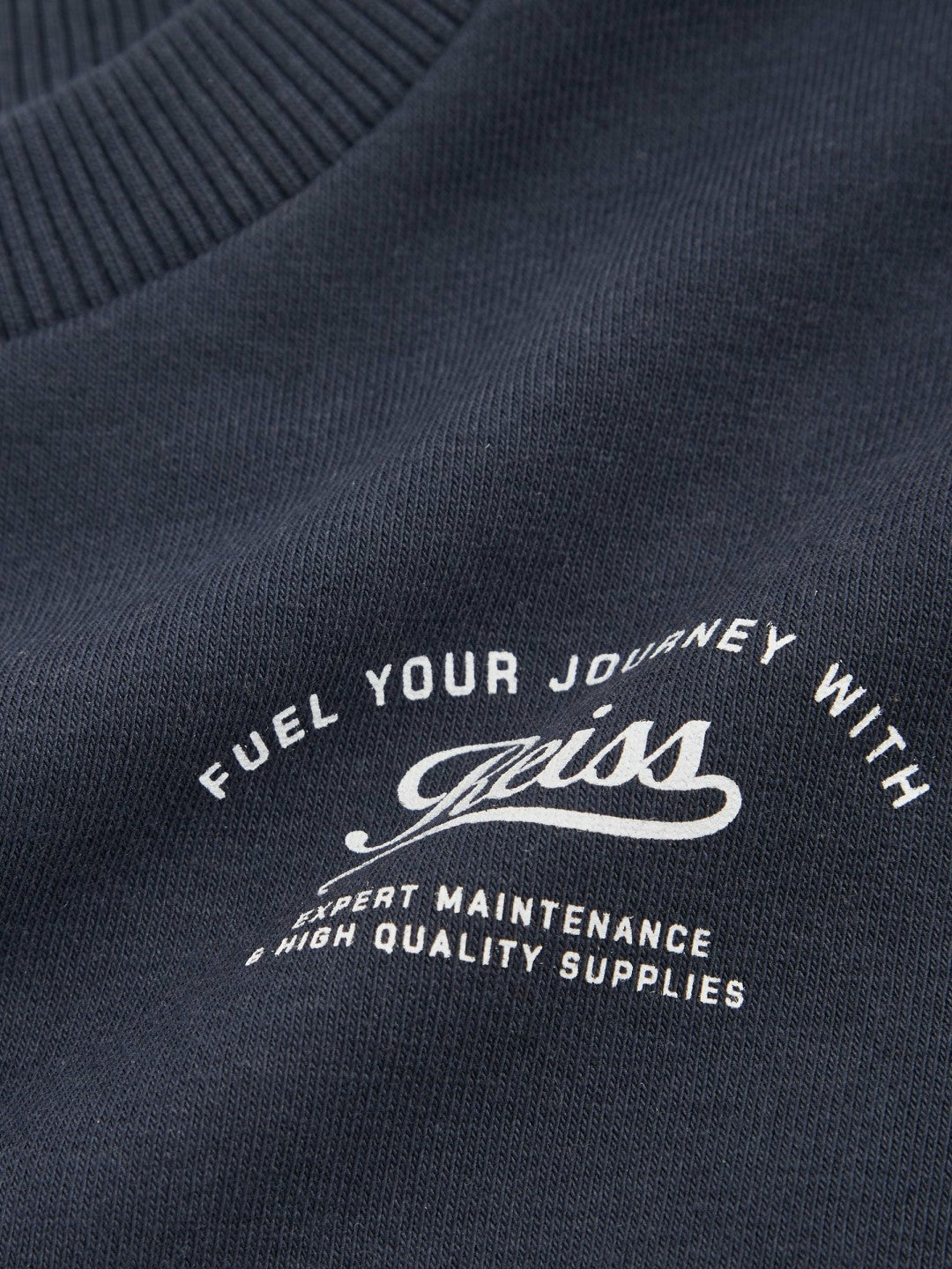13-14 yrs Cotton Blend Motor Cars Sweatshirt in Washed Blue Children & Baby | Reiss