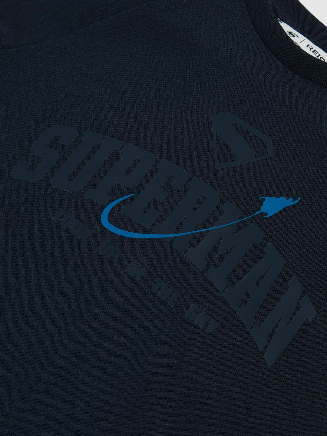 3-9 yrs Superman Raglan Logo T-Shirt in Navy Blue Children & Baby | Reiss