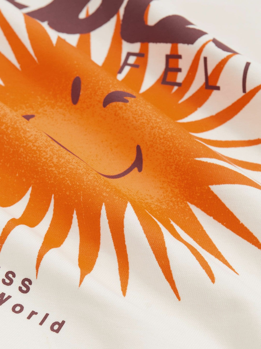 9-13 yrs SmileyWorld Sun Motif T-Shirt in Off White Children & Baby | Reiss