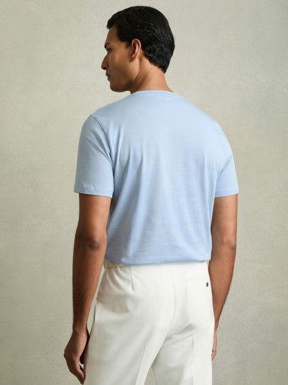Cotton-Jersey Crew-Neck T-shirts 3 Pack in Neutral Men | Reiss