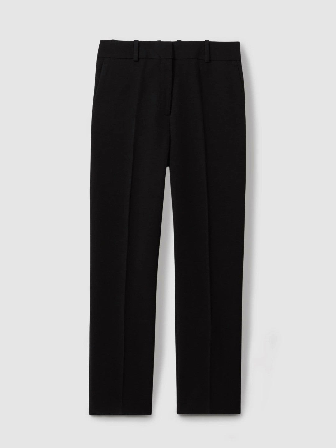 Slim Fit Suit Trousers in Black Women | Reiss