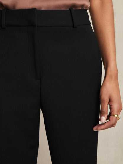 Slim Fit Suit Trousers in Black Women | Reiss
