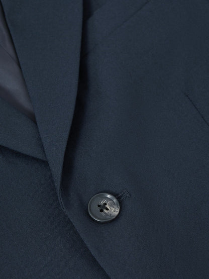 9-14 yrs Wool Blend Single Breasted Blazer in Navy Children & Baby | Reiss