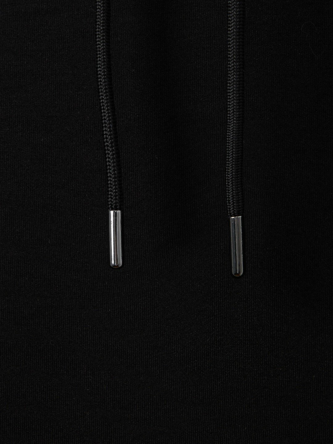 Interlock Jersey Drawstring Hoodie in Black Men | Reiss