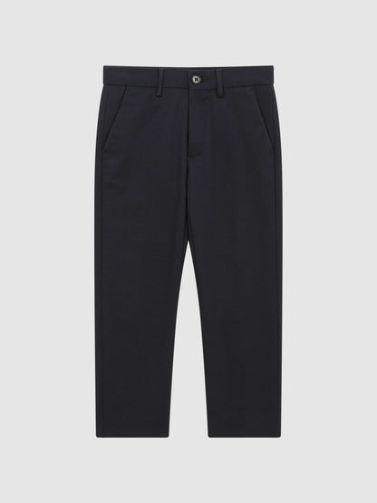 9-14 yrs Slim Fit Chinos in Navy Children & Baby | Reiss