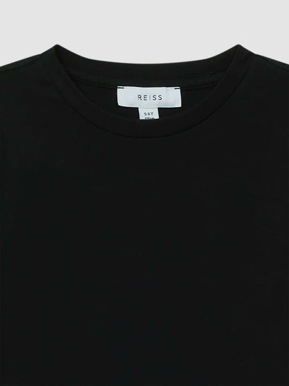 9-13 yrs Crew Neck T-Shirt in Black Children & Baby | Reiss