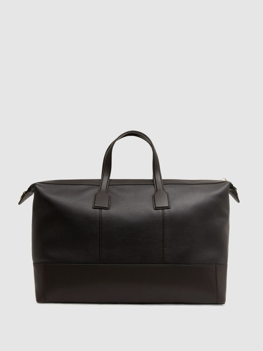 Leather Holdall in Chocolate Men | Reiss