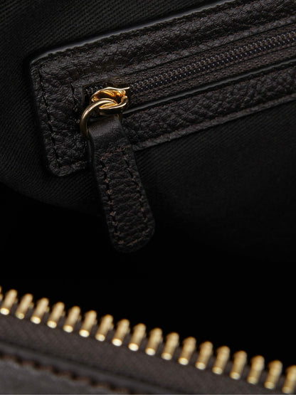 Leather Holdall in Chocolate Men | Reiss