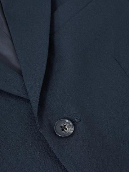 3-9 yrs Wool Blend Single Breasted Blazer in Navy Children & Baby | Reiss