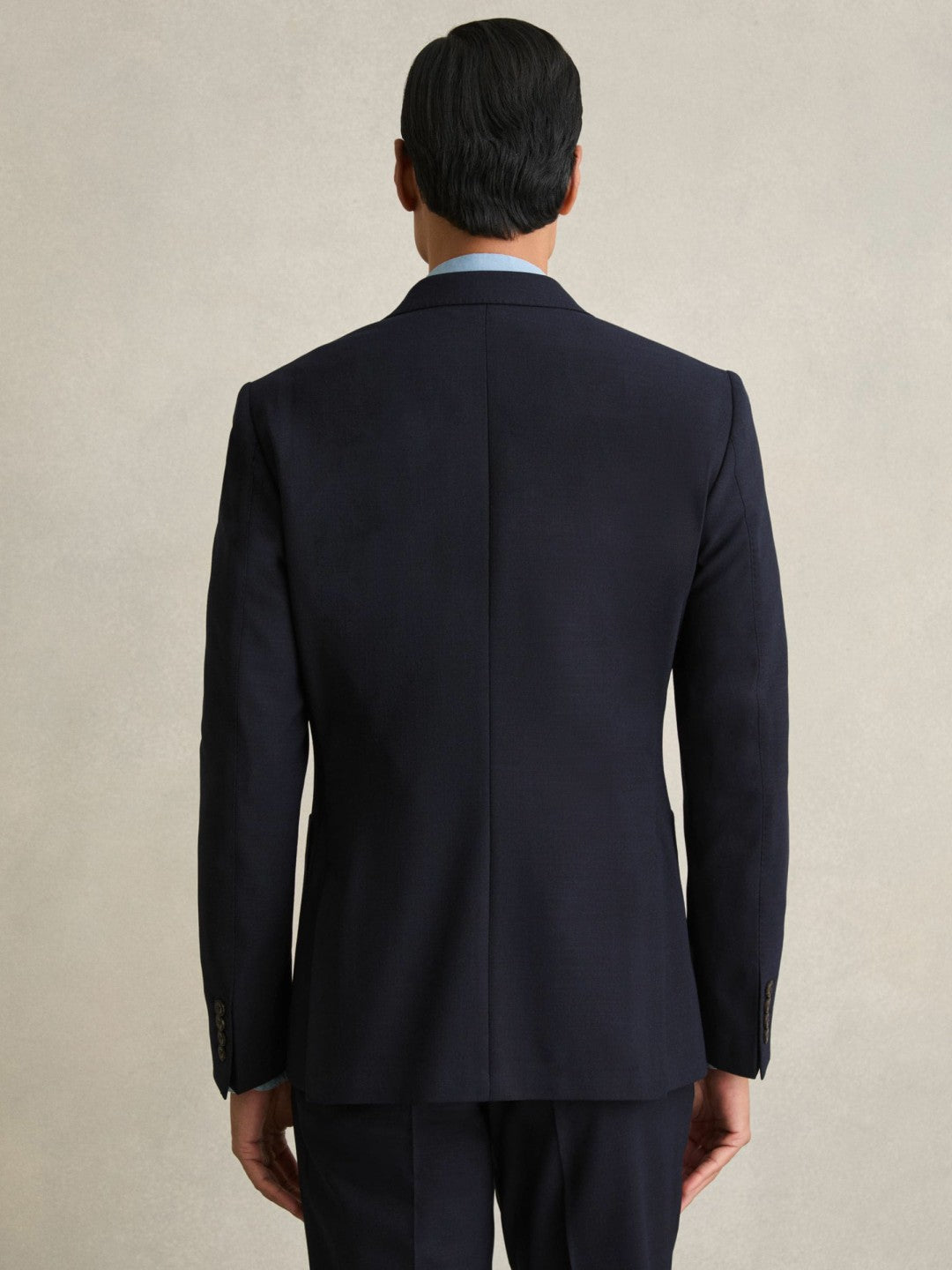 Double Breasted Suit Blazer Slim Fit in Navy Men | Reiss