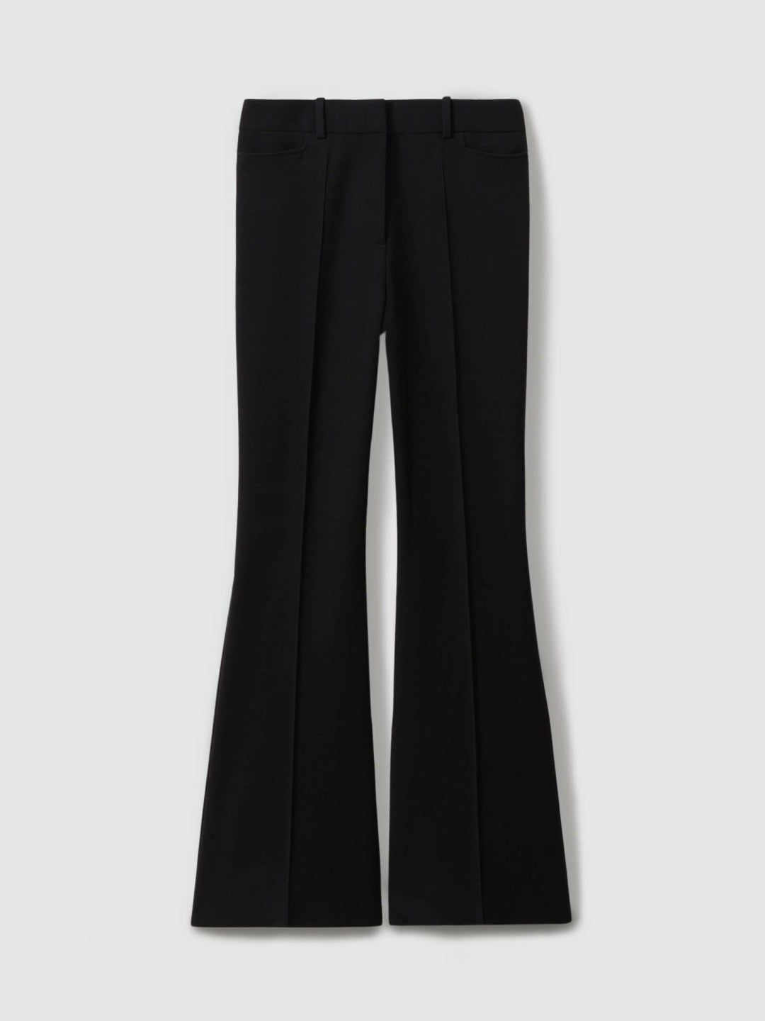 Flared Suit Trousers in Black Women | Reiss