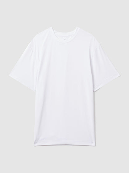 CHÉ Studios Crew Neck T-Shirt with TENCEL™ Fibers in White Men | Reiss