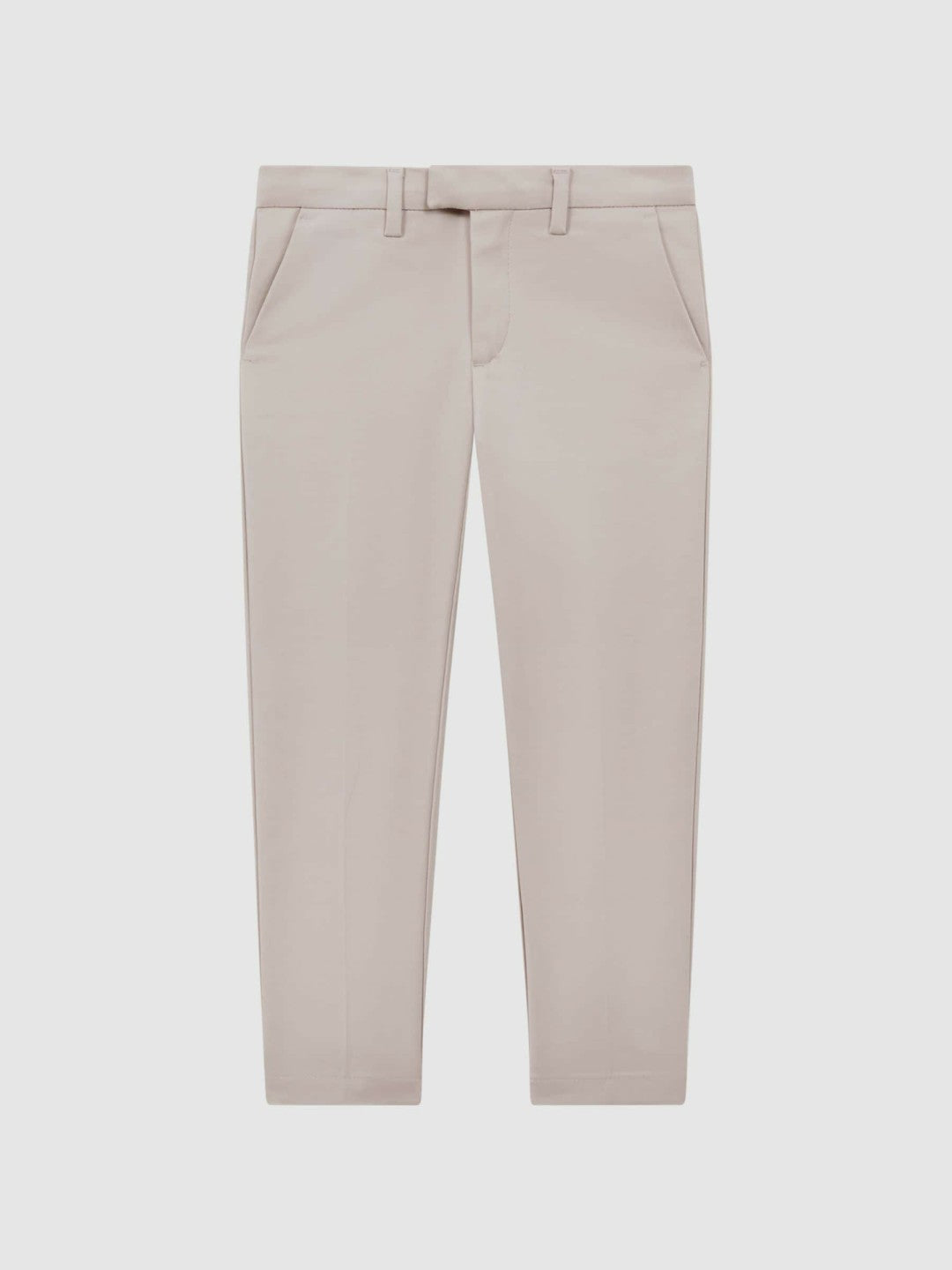 9-14 yrs Slim Fit Tapered Chinos in Stone Children & Baby | Reiss