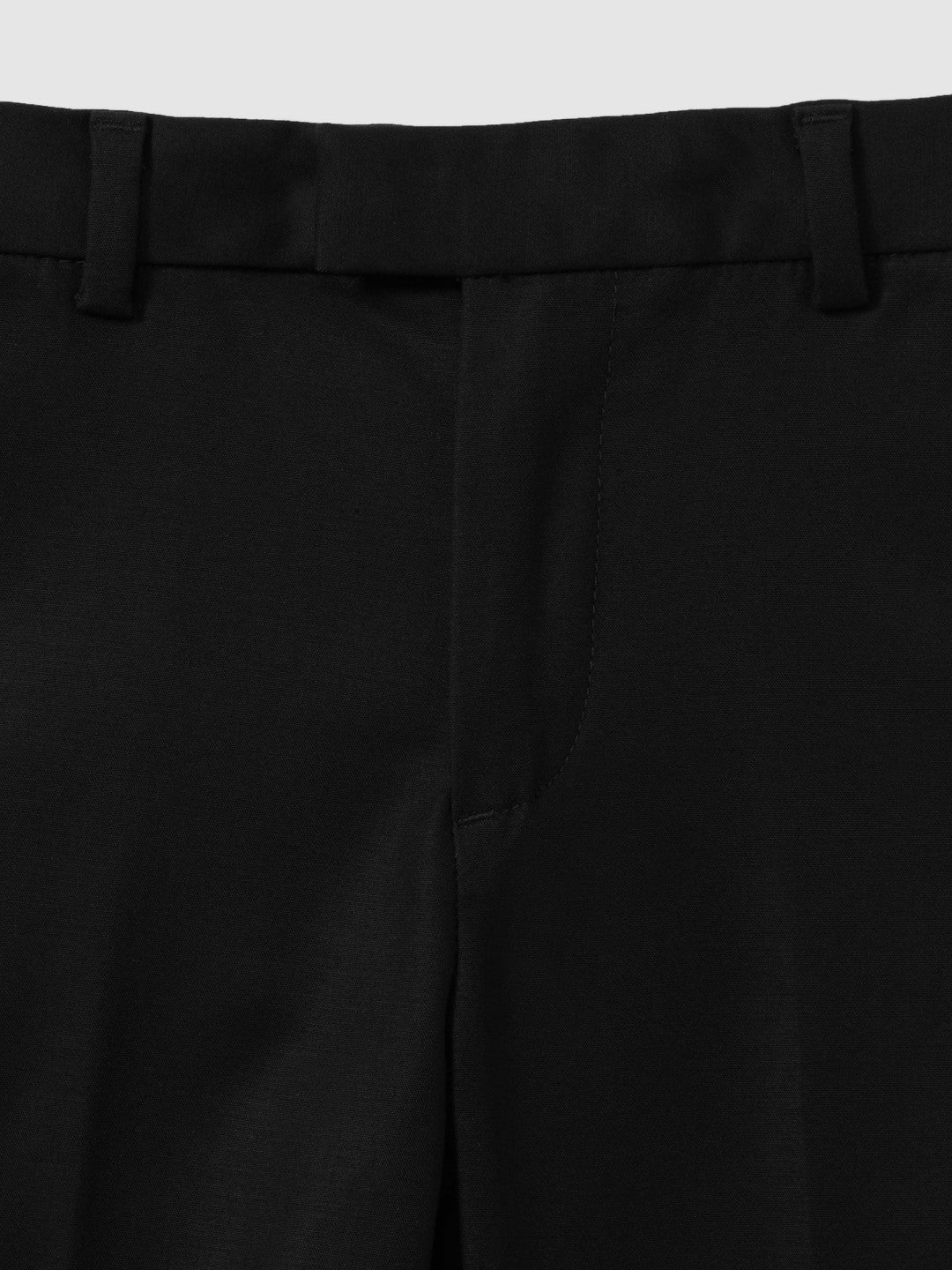 9-13 yrs Slim Fit Tapered Chinos in Black Children & Baby | Reiss