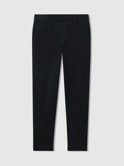 9-13 yrs Slim Fit Tapered Chinos in Navy Children & Baby | Reiss
