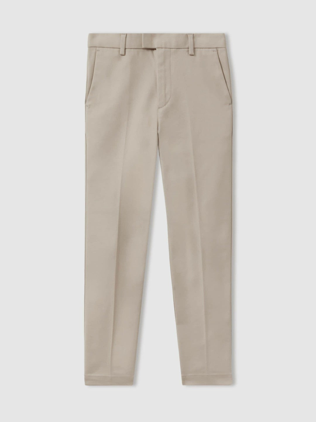13-14 yrs Slim Fit Tapered Chinos in Stone Children & Baby | Reiss