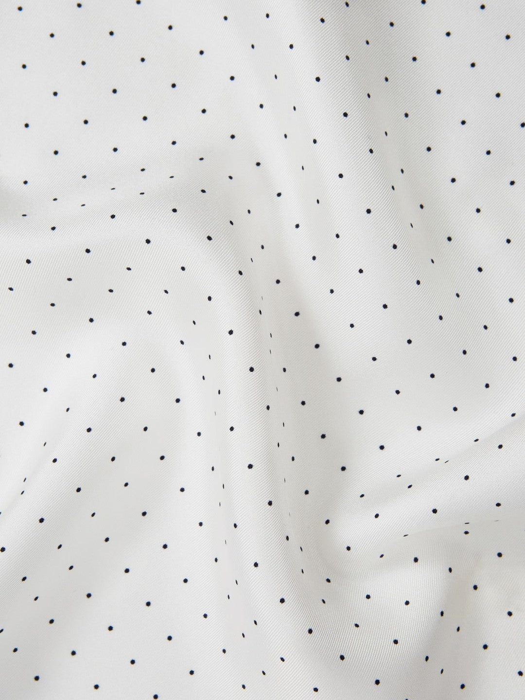 Polka Dot Silk Pocket Square in White Men | Reiss