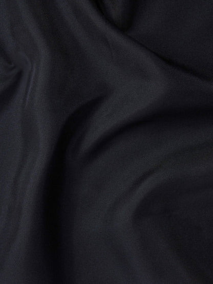 Plain Silk Pocket Square in Navy Men | Reiss