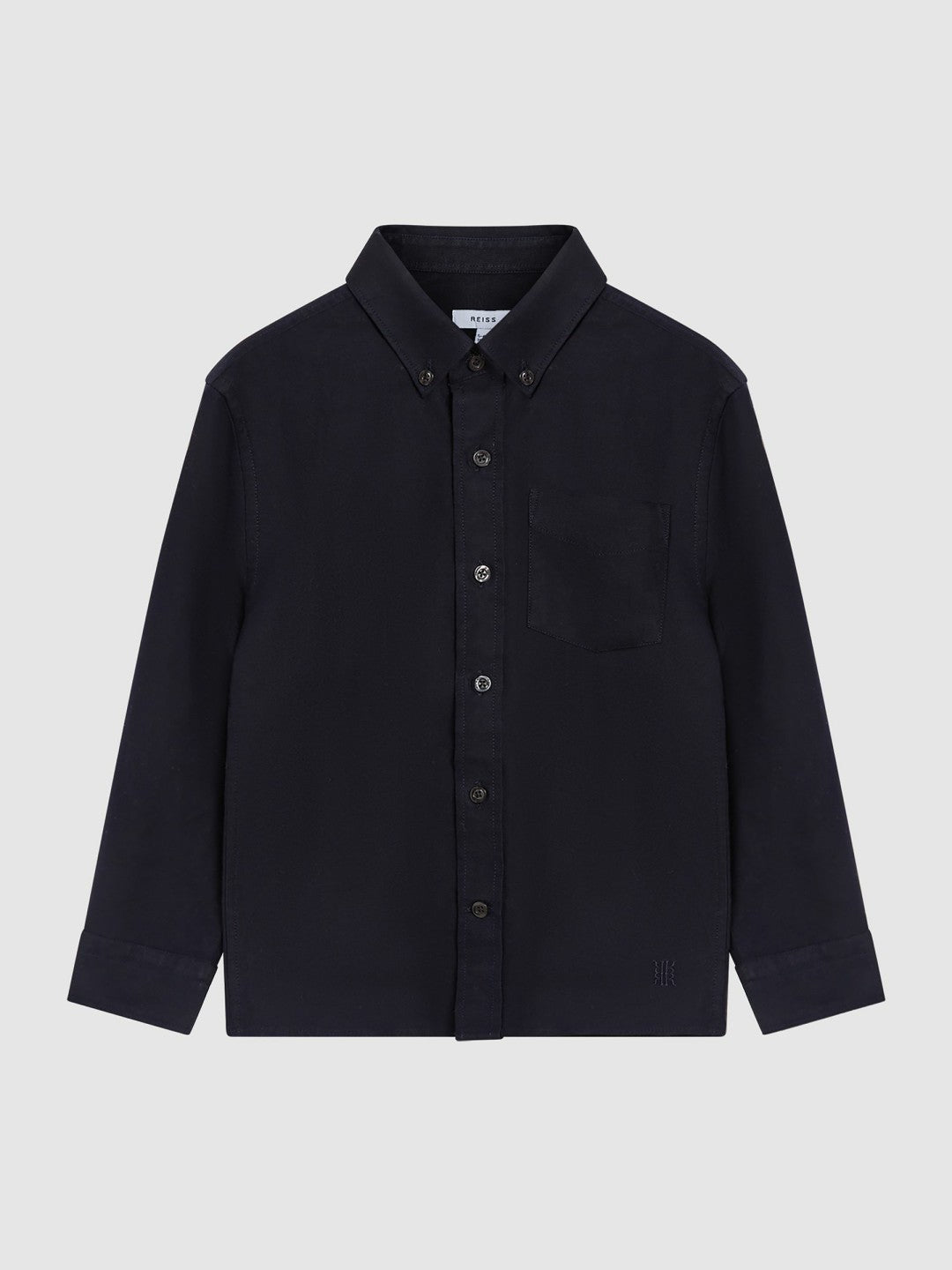 Junior Button Down Oxford Shirt in Navy Children & Baby | Reiss