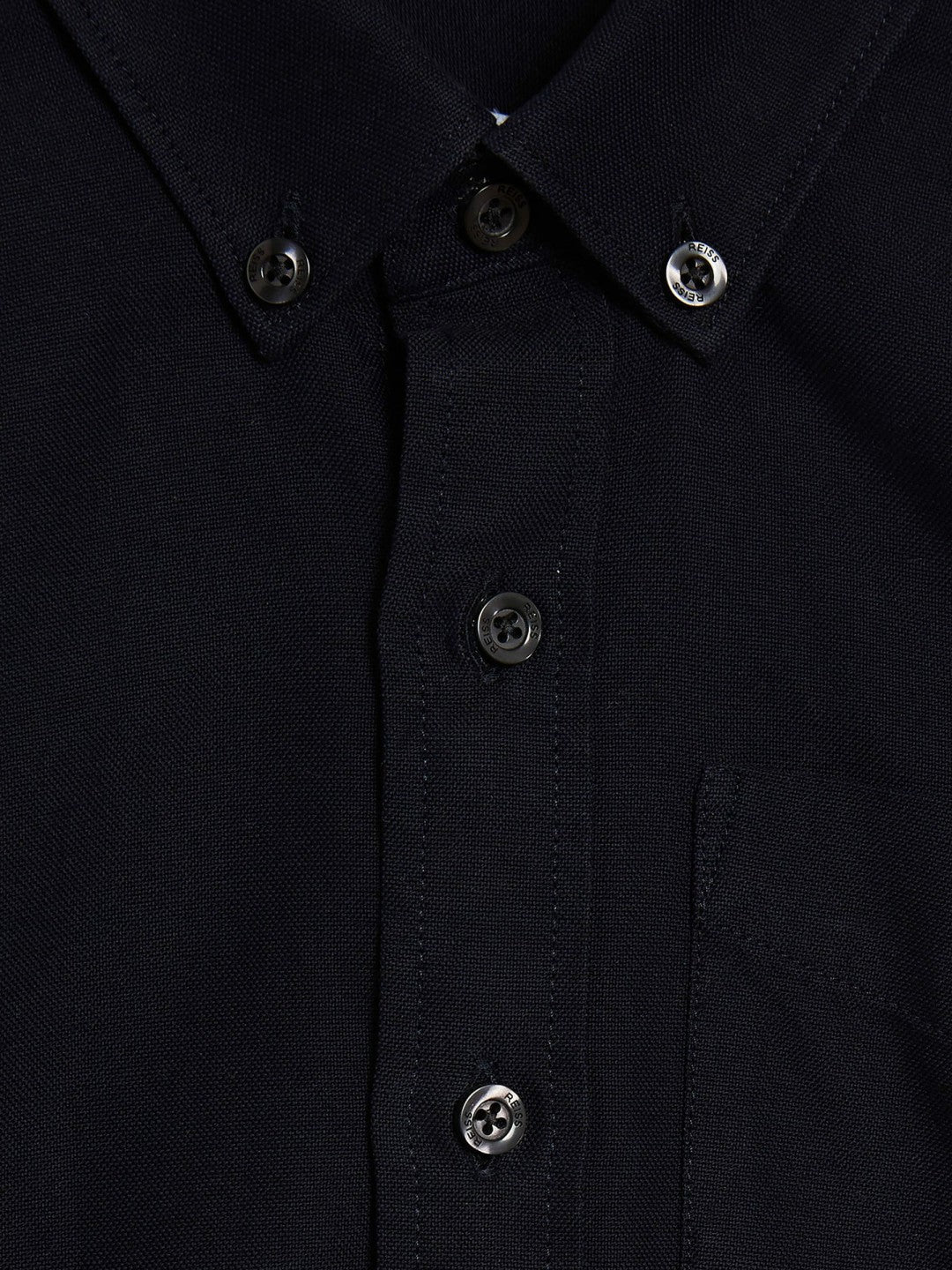 Junior Button Down Oxford Shirt in Navy Children & Baby | Reiss